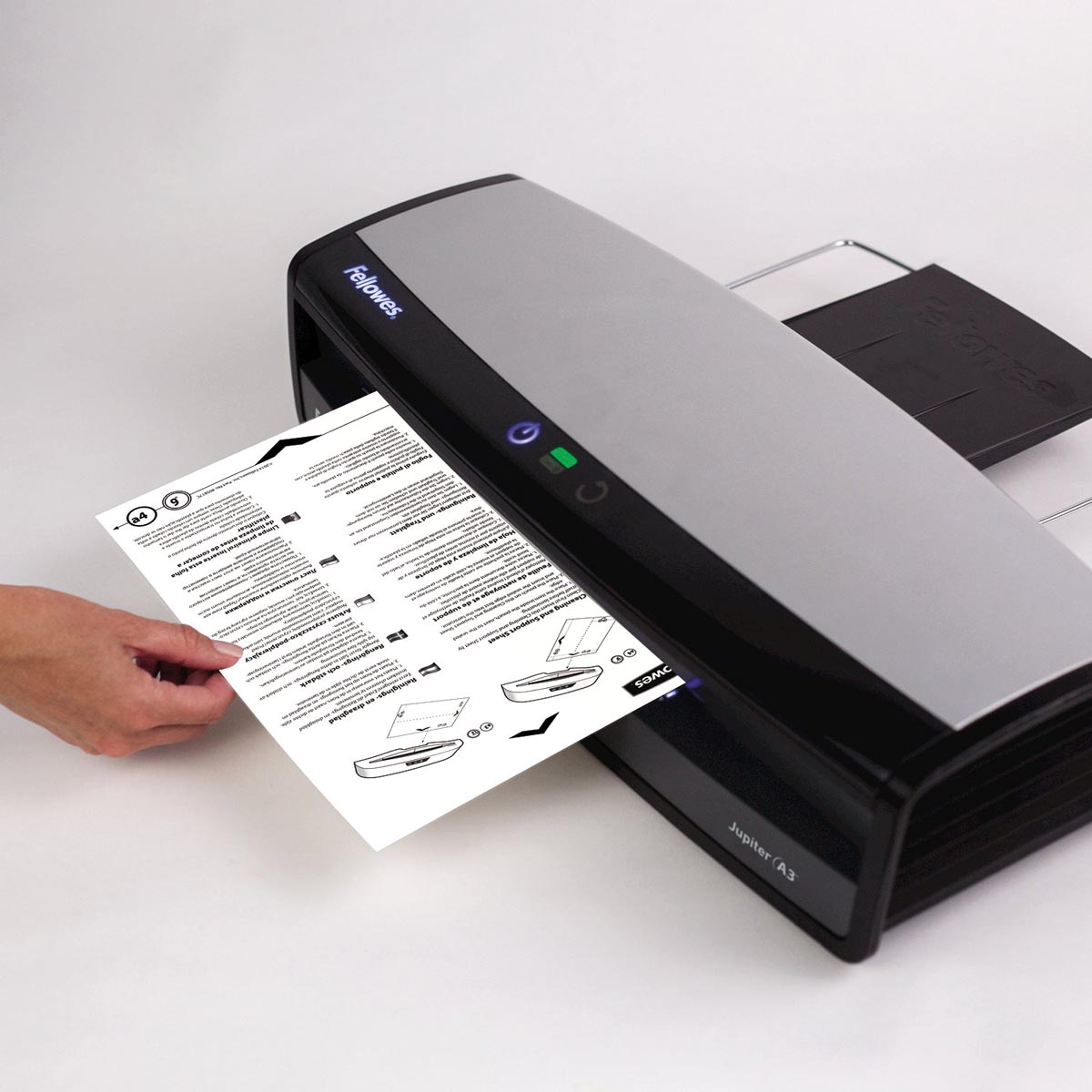 Fellowes carrier en schoonmaakset, ft A4, pak van 10 stuks