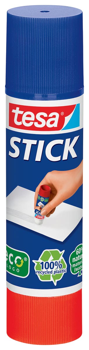 tesa plakstift Eco ecologisch gerecycled plastic beige 20 g