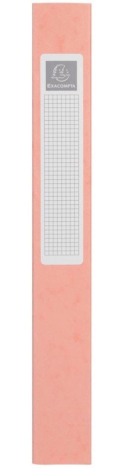 Exacompta Aquarel elastobox uit glanskarton, ft A4+, rug van 4 cm, met 3 kleppen, geassorteerde kleuren