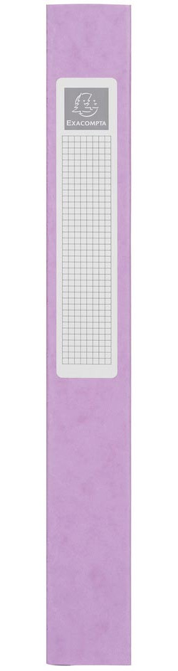 Exacompta Aquarel elastobox uit glanskarton, ft A4+, rug van 4 cm, met 3 kleppen, geassorteerde kleuren