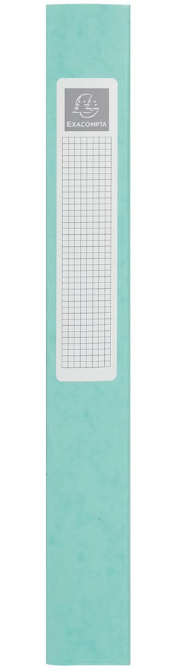 Exacompta Aquarel elastobox uit glanskarton, ft A4+, rug van 4 cm, met 3 kleppen, geassorteerde kleuren