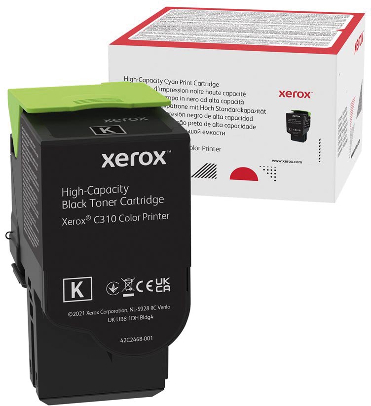 Xerox toner C310/C315, 8.000 pagina's, OEM 006R04364, zwart