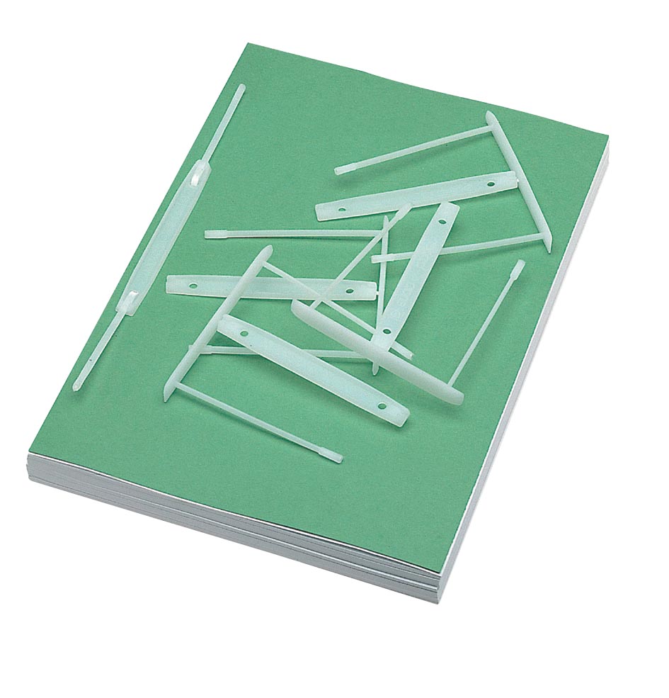 Jalema archiefbinder Snapbinder kunststof transparant wit 254x202x73 mm