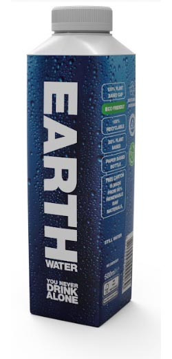 EARTH water, tetra fles van 50 cl, pak van 24 stuks