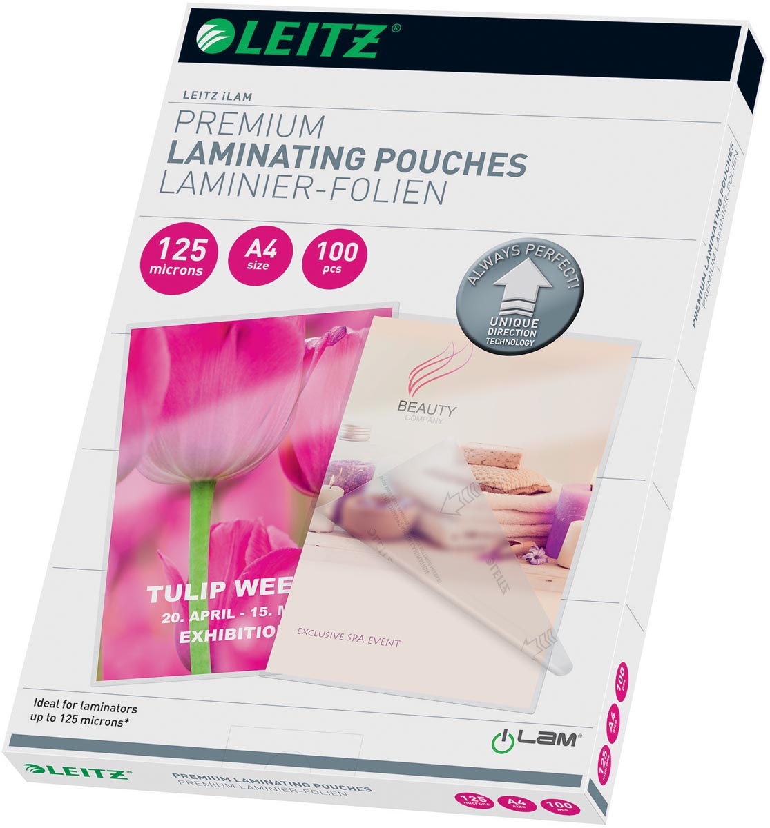 Leitz Ilam lamineerhoes A4 formaat 250 micron 100 stuks