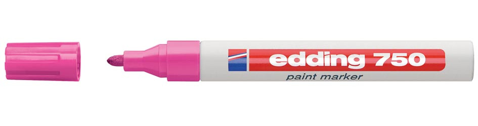 edding Paint Marker e-750 lakachtig dekkende inkt roze 20 g
