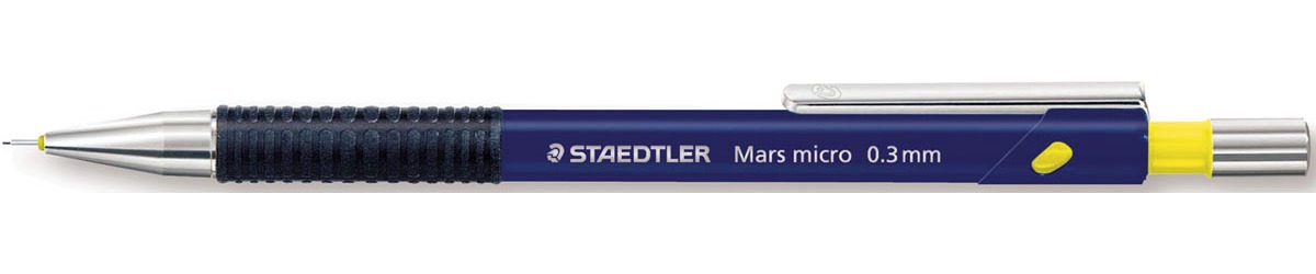 Staedtler Mars micro vulpotlood blauw 0,3 mm metaal