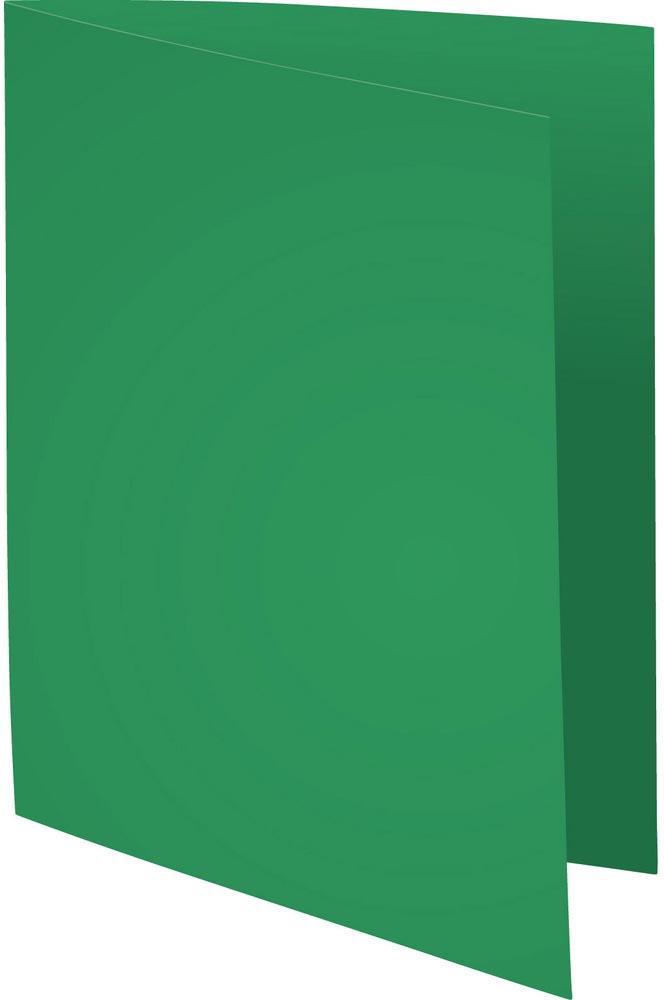 Exacompta Rock's 80 dossiermap A4 dennengroen papier 22 x 31 cm pak van 100