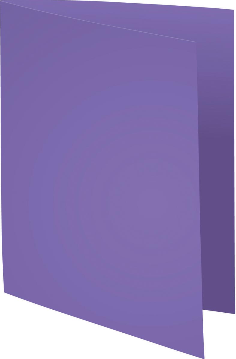 Exacompta Rock's 80 dossiermap, ft 22 x 31 cm, pak van 100, paars