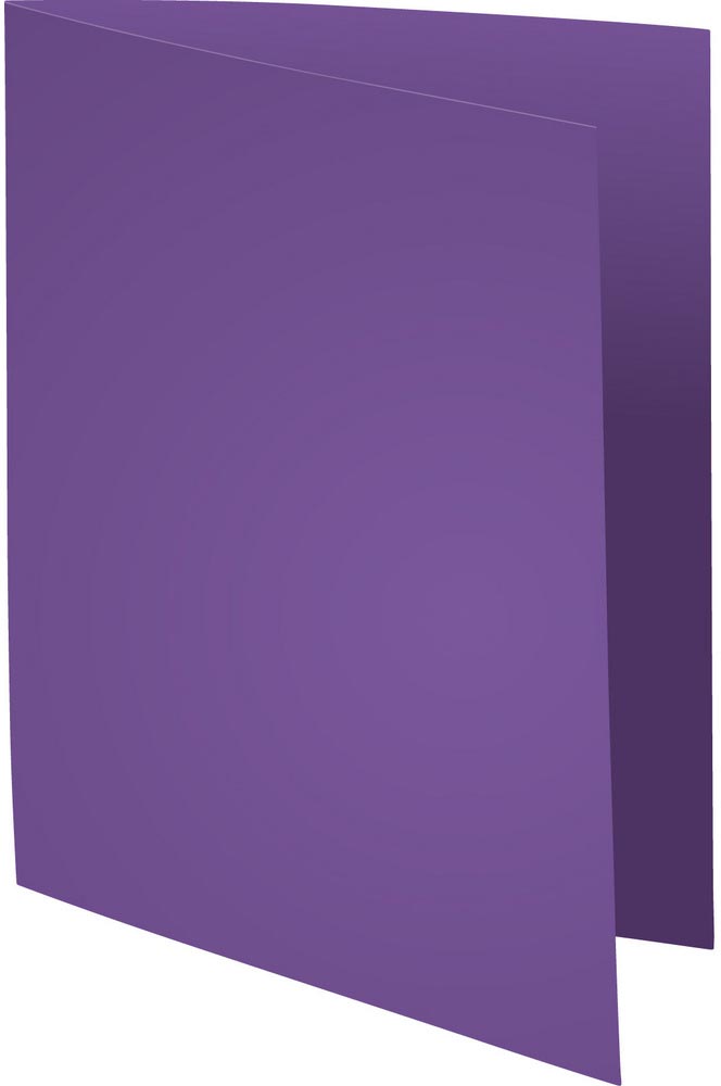 Exacompta Rock's 80 dossiermap, ft 22 x 31 cm, pak van 100, paars
