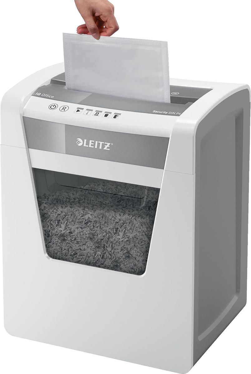 Leitz IQ olievellen voor papiervernietigers pak van 12 vel 240x170 mm