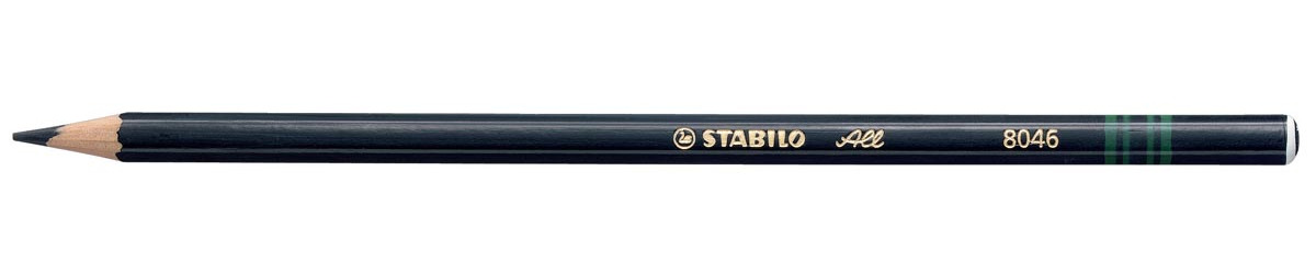 STABILO All potlood zwart 180 mm