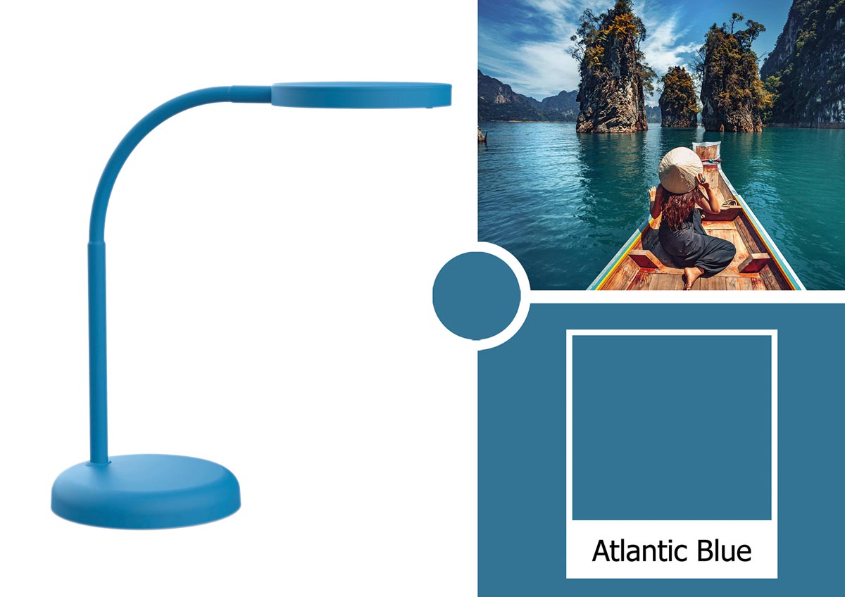 Maul MAULjoy bureaulamp LED op voet Atlantic Blue 260x140x140 mm
