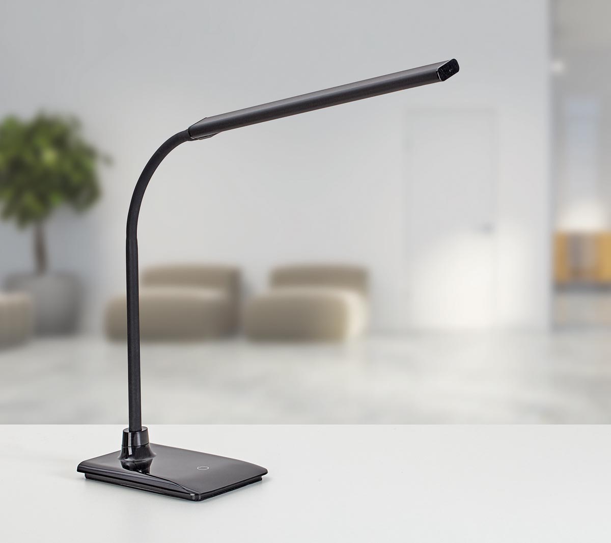 Maul Maulpirro bureaulamp LED dimbaar zwart kunststof metaal aluminium