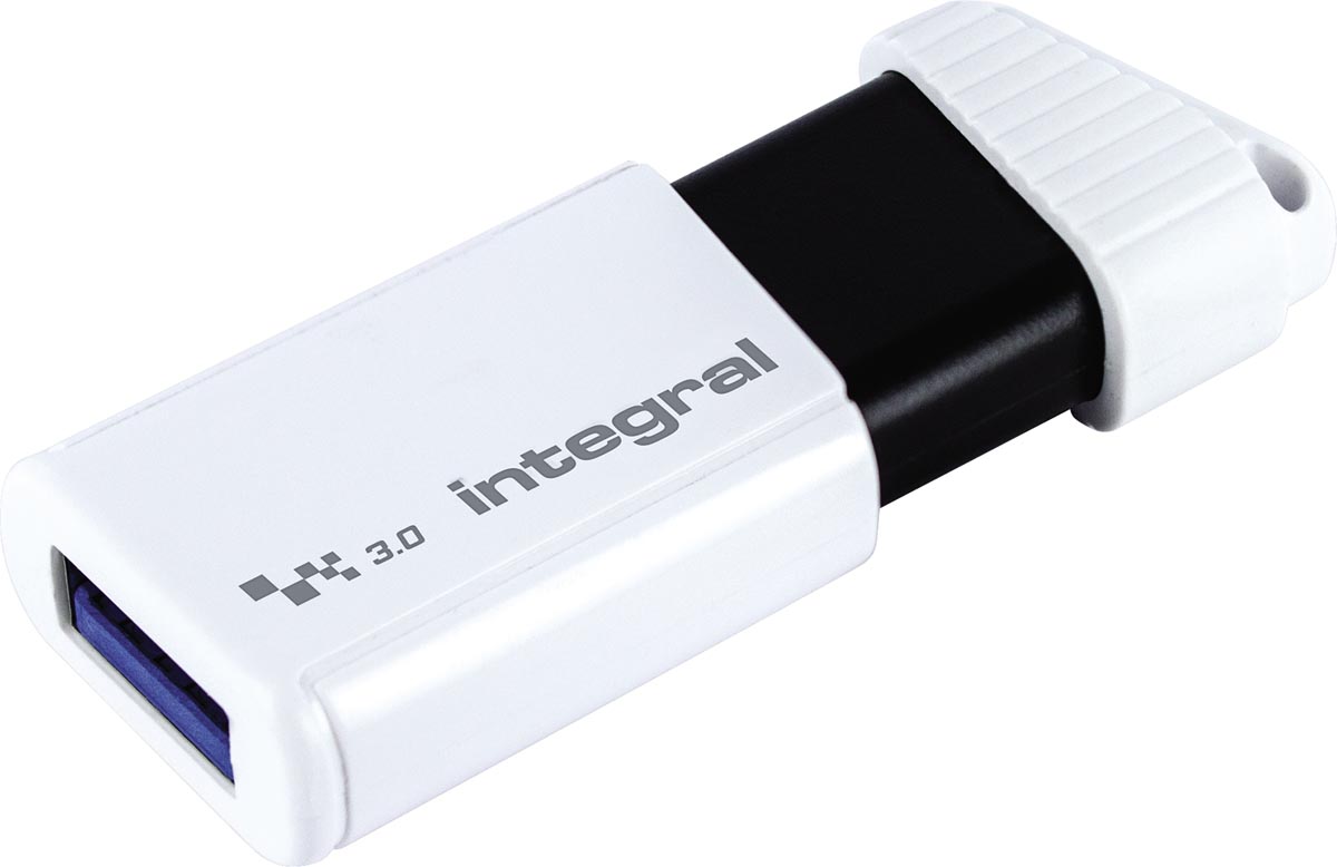 Integral Turbo USB 3.0 USB-stick 256 GB Wit