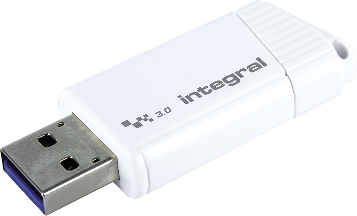 Integral Turbo USB 3.0 USB-stick 256 GB Wit