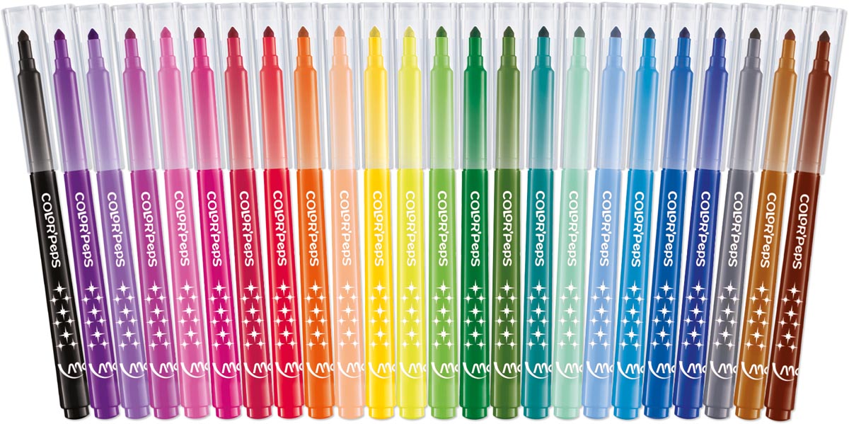 Maped Viltstift Color'Peps 24 stiften in kartonnen etui