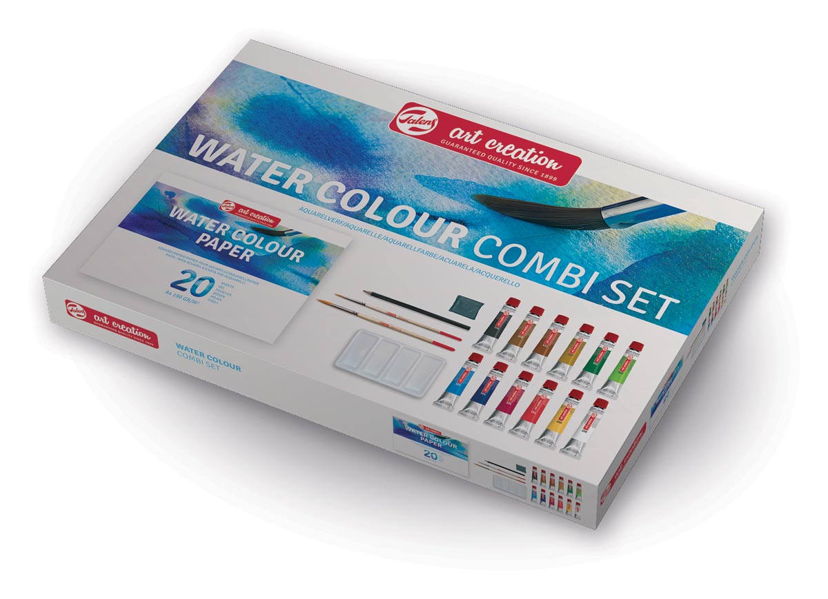 Talens Art Creation aquarelverf combiset waterverf 12 ml geassorteerde kleuren