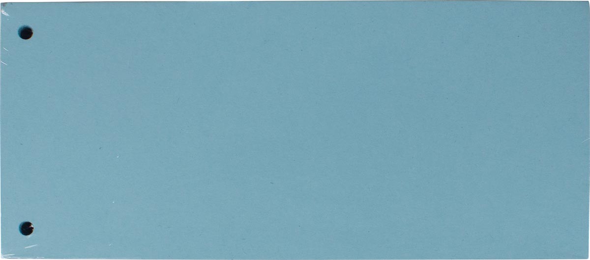 Pergamy verdeelstroken blauw karton 105 x 240 mm pak van 100 stuks