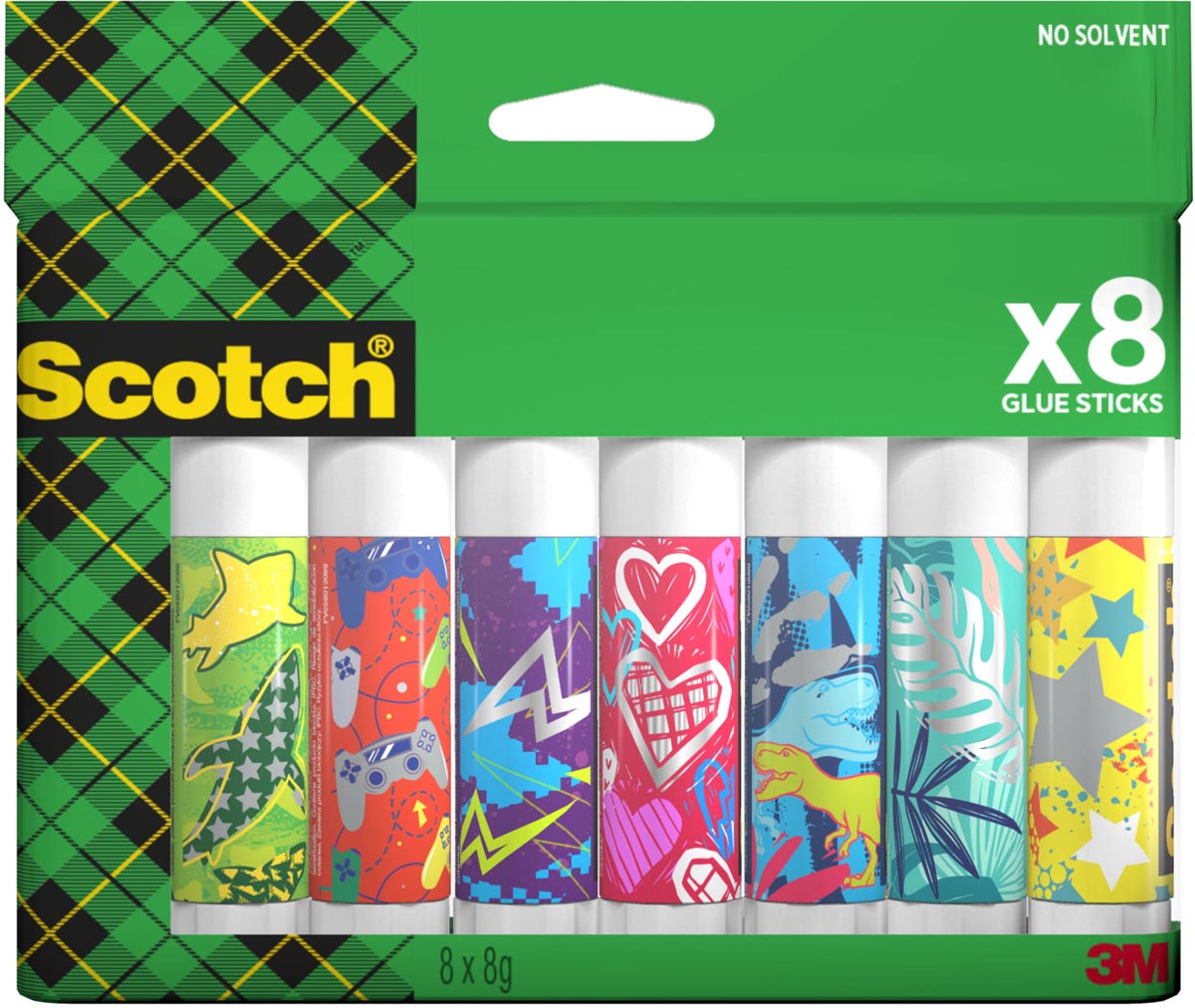 Scotch plakstift 8 g pak van 8 stiften
