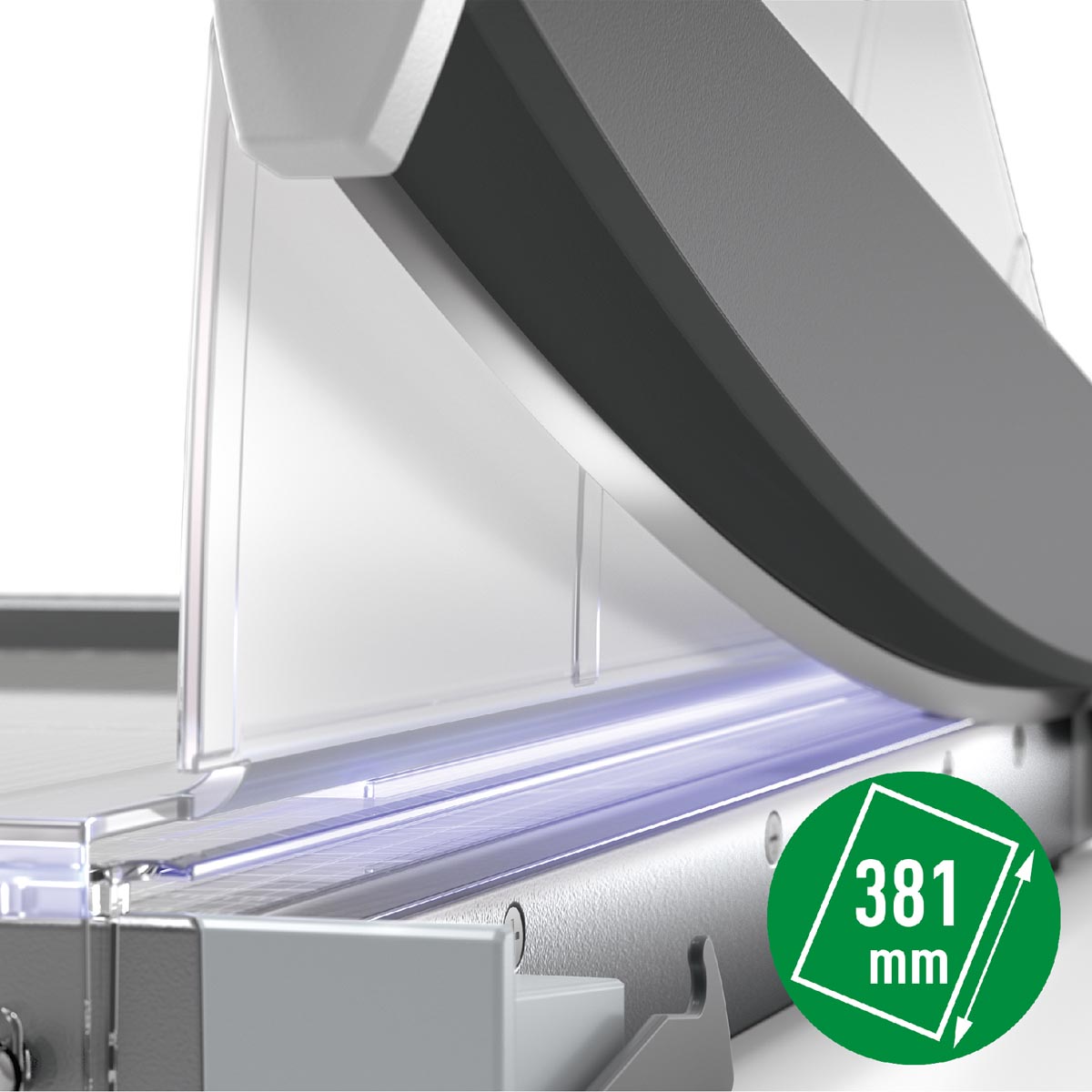Leitz Precision hefboomsnijmachine Office Pro grijs A4+ snijcapaciteit 25 pagina's