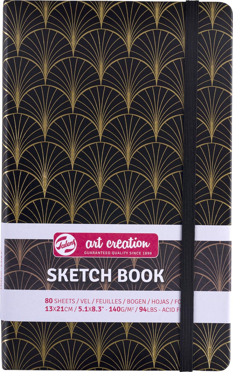 Talens Art Creation schetsboek Art Deco 13 x 21 cm 140 g/m² 80 vel