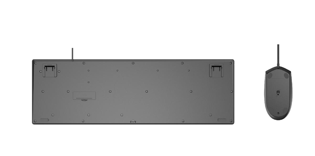 Qware Hamilton toetsenbord zwart qwerty 515x165x45 mm