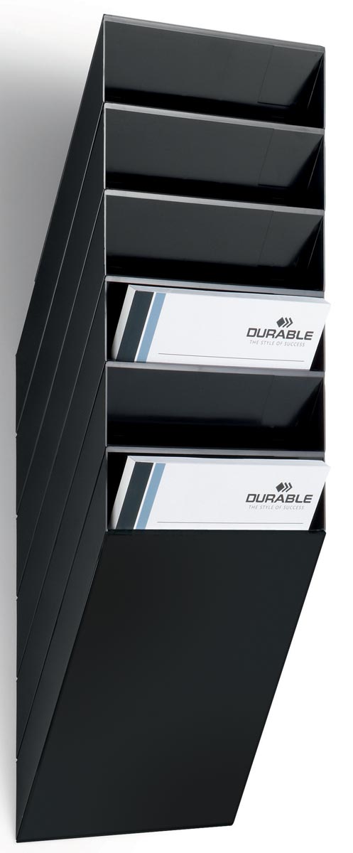Durable Flexiboxx 6 folderhouder A4 zwart 69.2 x 24 x 13.5 cm