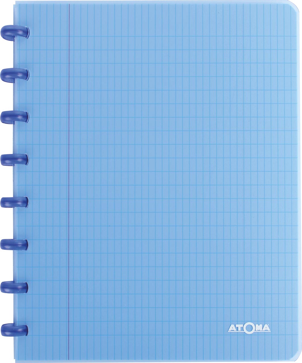 Atoma Trendy schrift, ft A5, 144 bladzijden, PP, commercieel geruit, geassorteerde kleuren