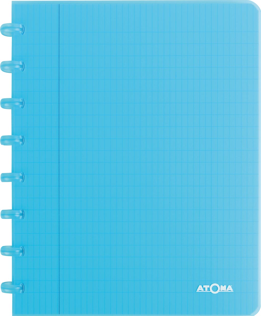 Atoma Trendy schrift, ft A5, 144 bladzijden, PP, commercieel geruit, geassorteerde kleuren