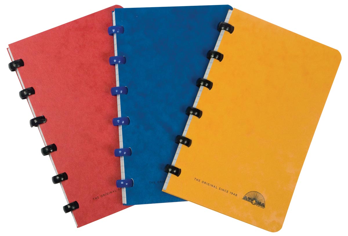 Atoma Classic notitieboekje, ft 9,5 x 14 cm, 120 bladzijden, kartonnen kaft, geassorteerde kleuren