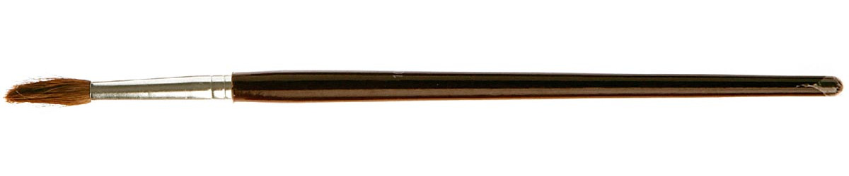 Bouhon Aquarelpenseel nr 10 Ponyhaar Rood 200 mm