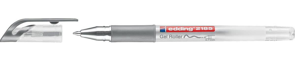 edding gelroller 2185 metaal 0.7 mm punt goud en zilver set van 2