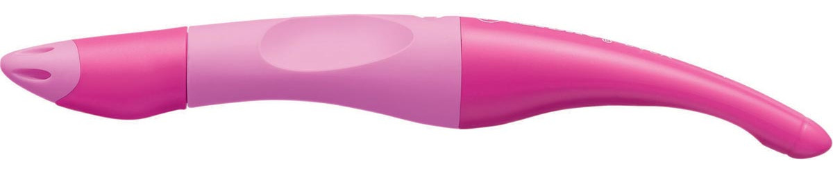 STABILO EASYoriginal roller voor rechtshandigen roze 0.5 mm navulbaar rubberen grip