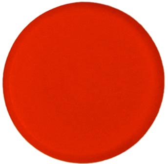 Bouhon magneten 30 mm rood pak van 10 stuks