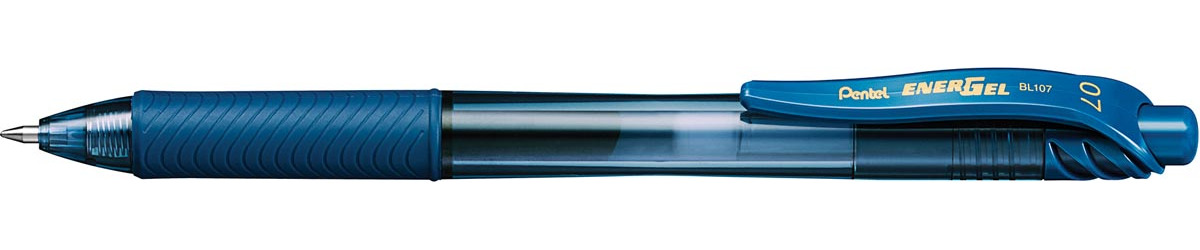 Pentel Energel-X Roller pen blauw 0.7 mm gelpunt gerecycled plastic