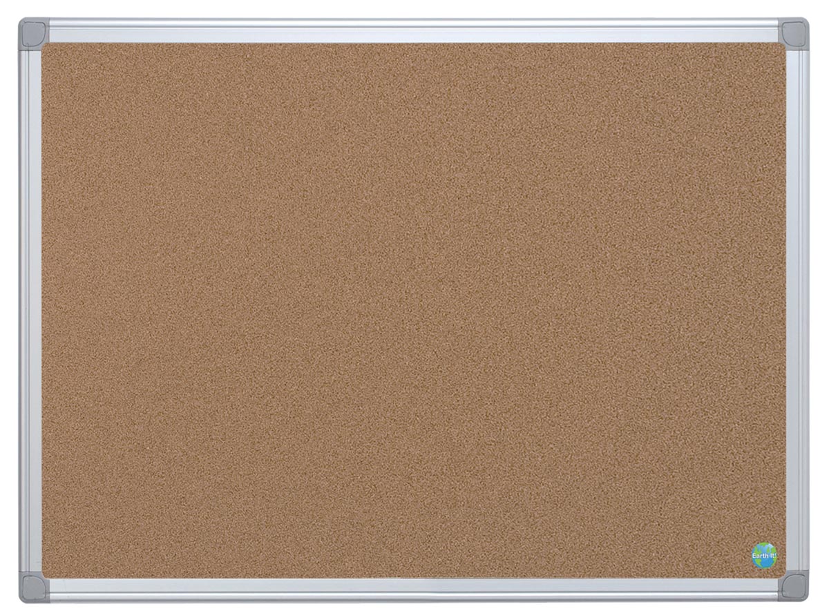 Bi-Office kurkbord Earth-it ft 90 x 60 cm