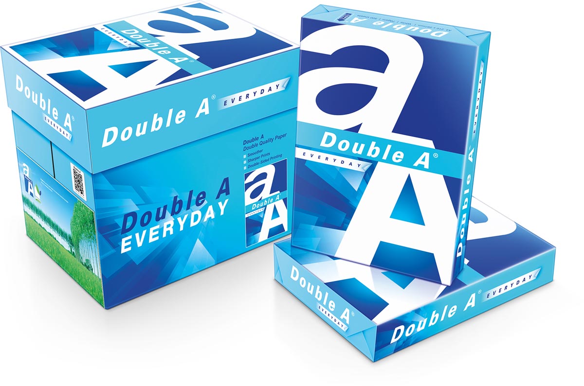 Double A Everyday printpapier A4 wit 70 g/m² pak van 500 vel ecologisch