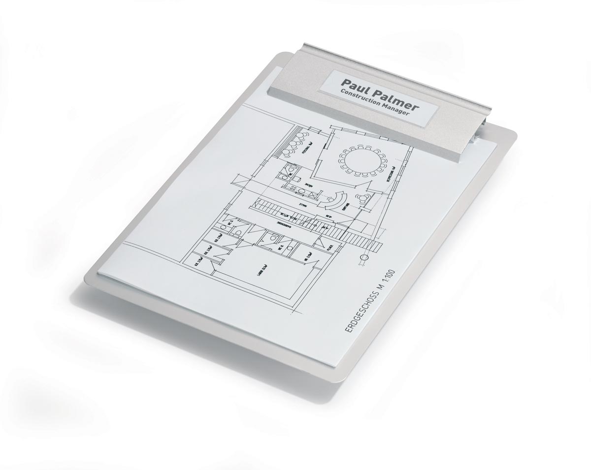 Durable Pocketfix zelfklevend etui transparant 100 x 28 mm binnenafmetingen