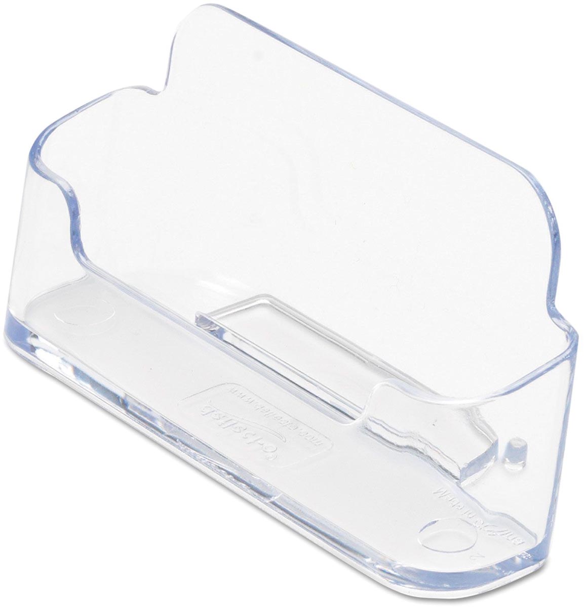 Deflecto Visitekaarthouder polystyreen transparant 90 x 70 x 38 mm