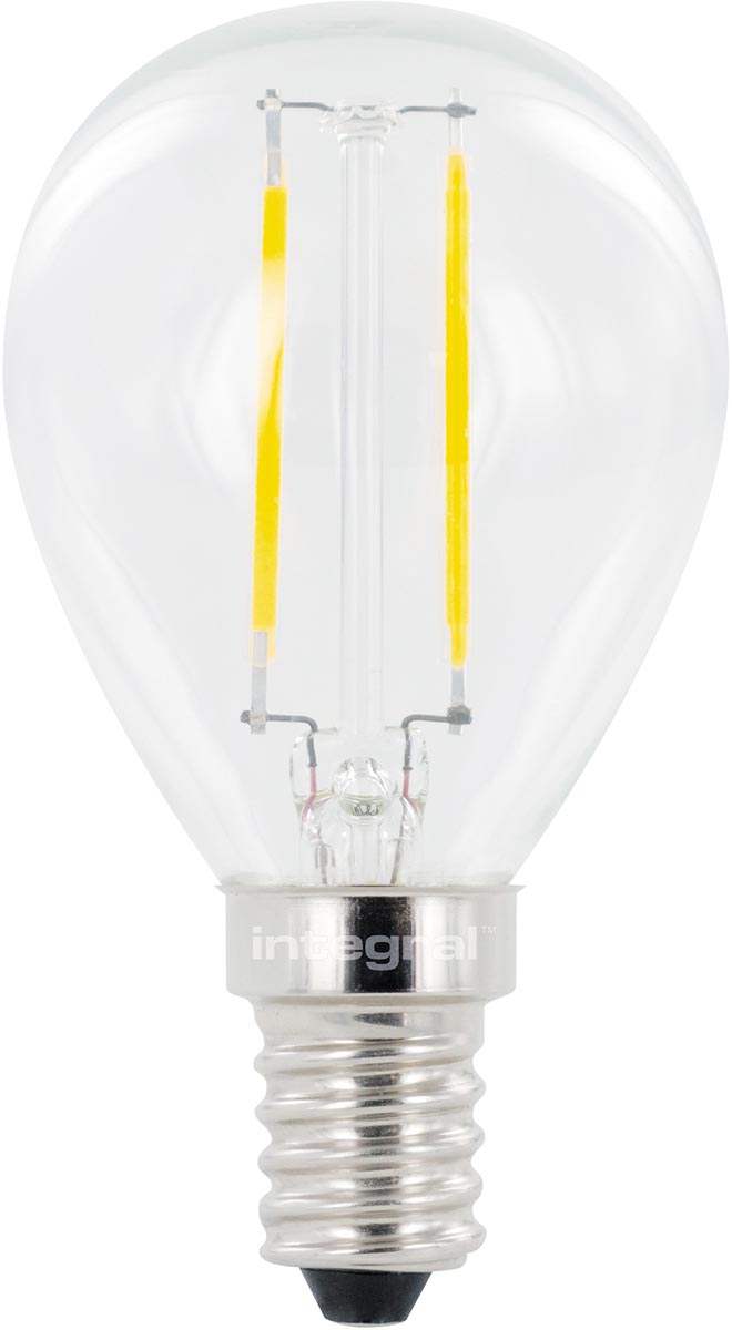 Integral Mini Globe LED lamp E14 2700K 2W 250 lumen wit