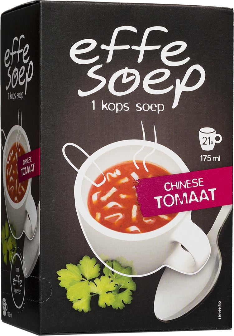 effe soep Chinese tomaat soep 175 ml 21 zakjes