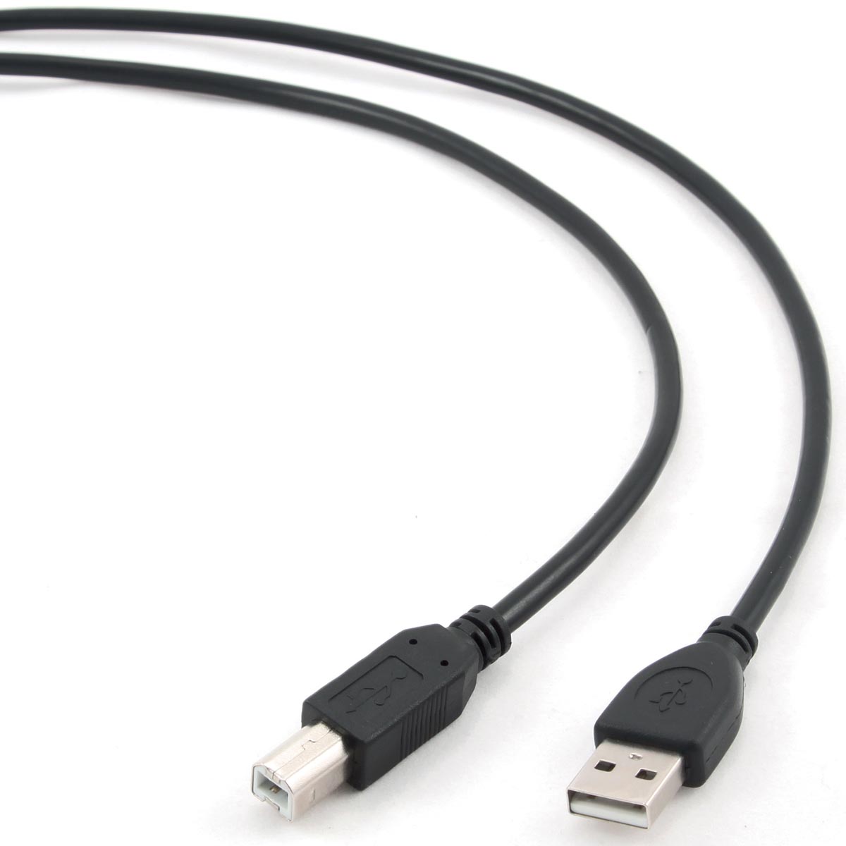 Cablexpert USB 2.0 kabel USB A-stekker naar USB B-stekker zwart 3 meter