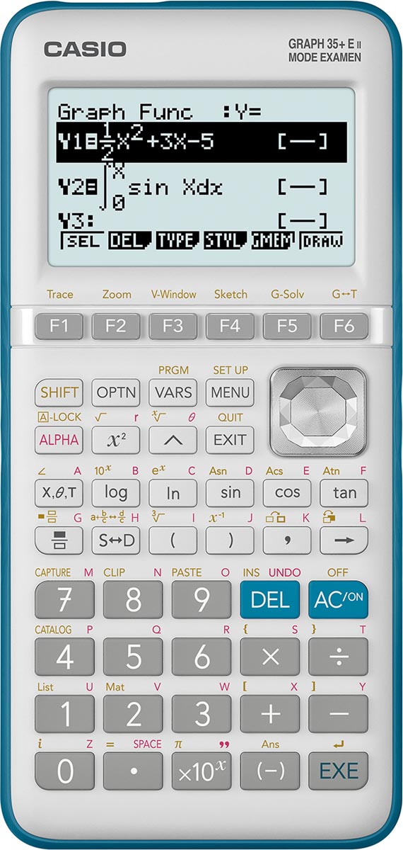 Casio Graph 35+EII Grafische rekenmachine 181 x 80 x 21 mm