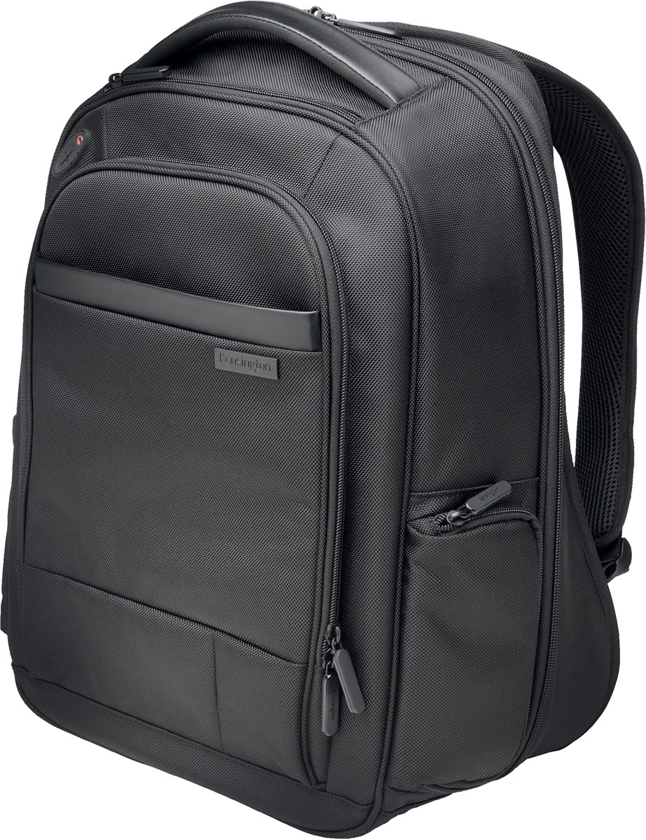 Kensington Contour 2.0 business laptoprugzak voor 15,6 inch laptops zwart polyester