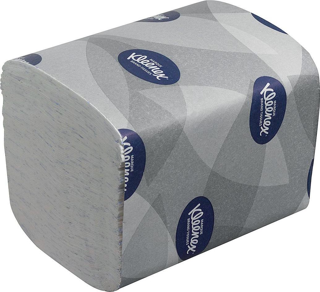 Kleenex Ultra 2-laags toiletpapier wit 18,6 x 12,5 cm ecologisch voor kantoor en hotel
