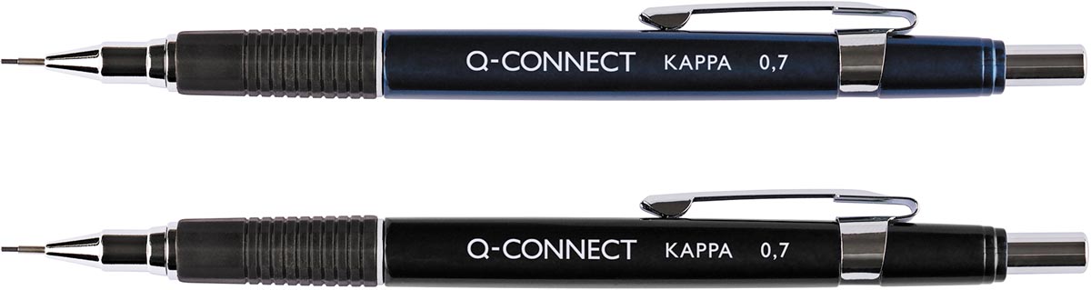 Q-CONNECT vulpotlood Kappa navulbaar 0,7 mm geassorteerde kleuren metaal