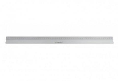 Q-CONNECT meetlat, aluminium, 50 cm, in ophangetui