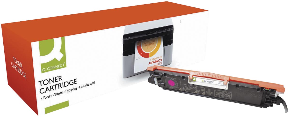 Q-CONNECT toner magenta voor HP CE313A 1000 pagina's ecologisch