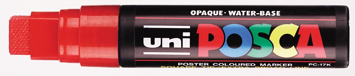Uni POSCA paintmarker PC-17K, 15 mm, rood